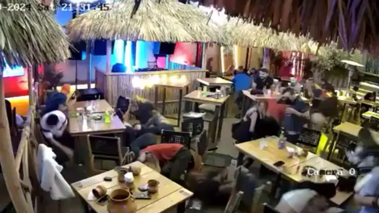 Video Ataque en Bar de Querétaro