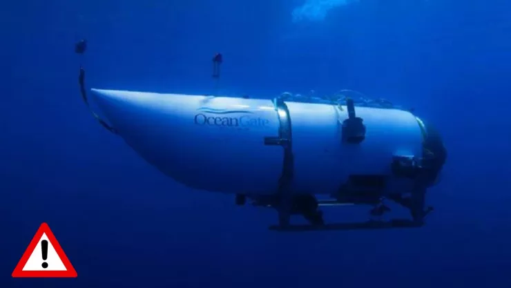 No hubo alerta dentro del submarino Titan antes de la implosión