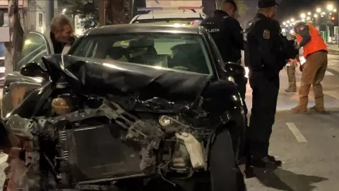 Volcadura en Iztacalco