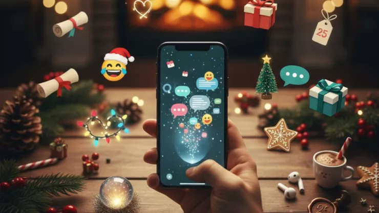 Felicitaciones Navidad 2025 para WhatsApp: 10 frases originales y divertidas para mandar por mensaje