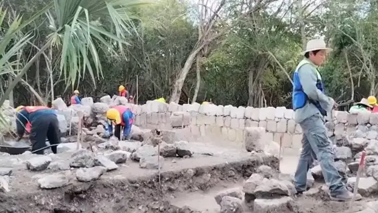 Hallan nuevos vestigios mayas en zona arqueológica de Ek-Balam