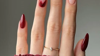 39 ideas de uñas rojas para Navidad