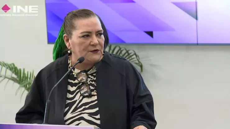 Guadalupe Taddei, presidenta del INE, afirma que la elección judicial se realizará en tiempo y forma.