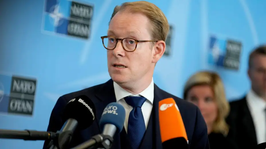 El ministro sueco del Exterior, Tobias Billstrom.