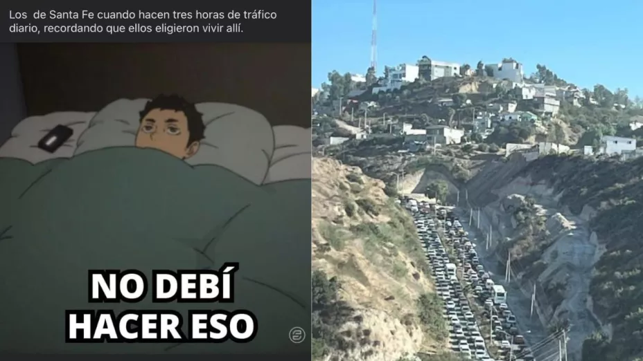 Tráfico en Santa Fe meme 5