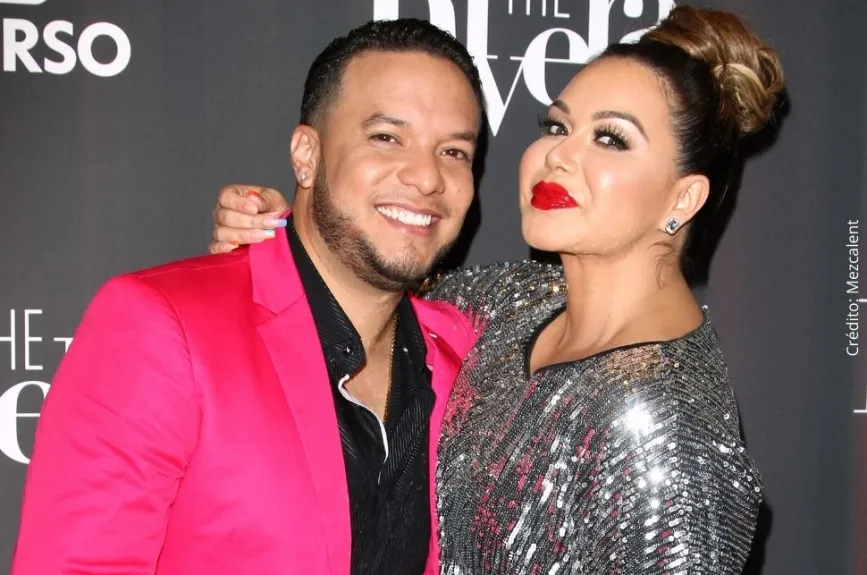 Chiquis Rivera y Lorenzo Méndez.