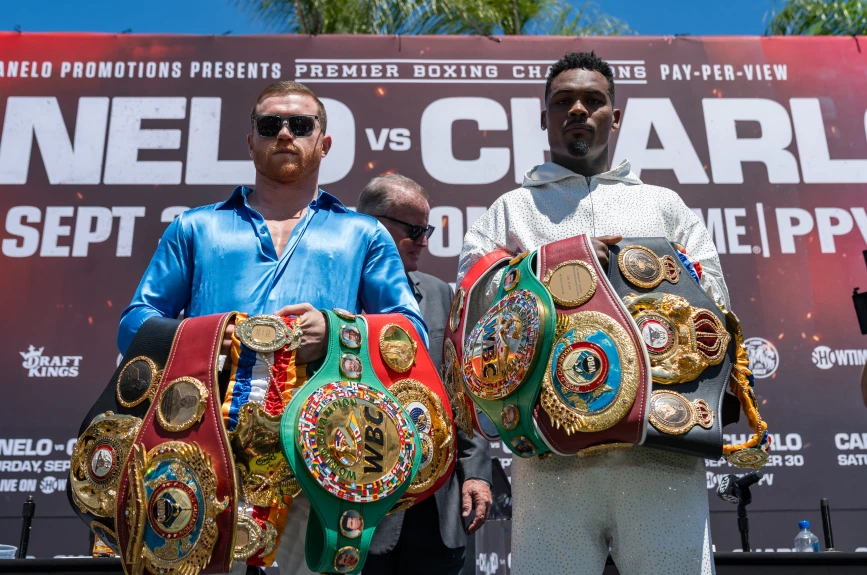 Canelo Charlo conferencia de prensa box los angeles