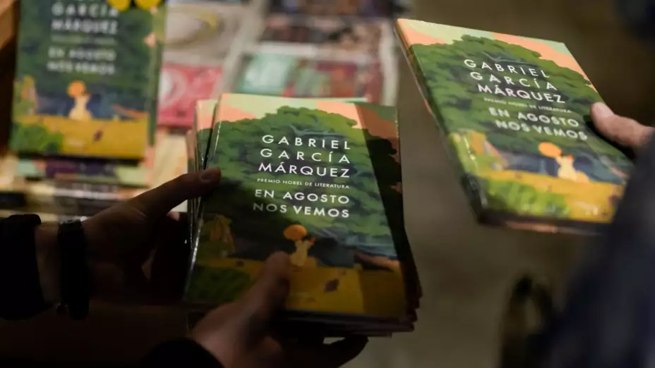 En agosto nos vemos, novela póstuma de Gabriel García Márquez.