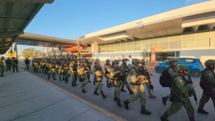 Fuerzas federales del Ejército llegan a Ciudad Juárez, Chihuahua