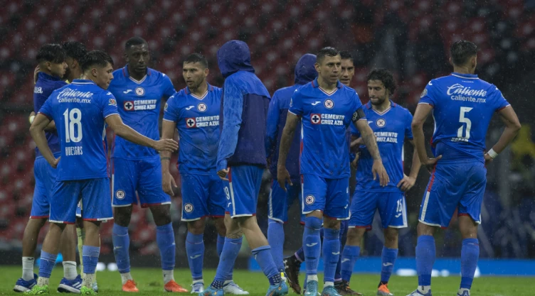 Cruz Azul en la goleada del América