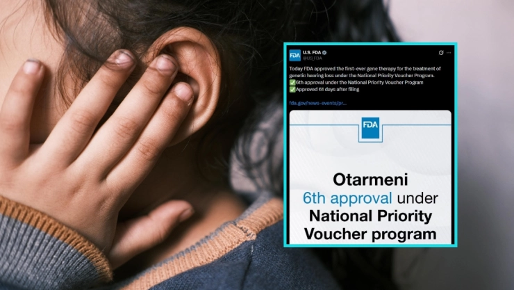 La FDA da luz verde al Otarmeni, revolucionaria terapia genética contra la sordera infantil