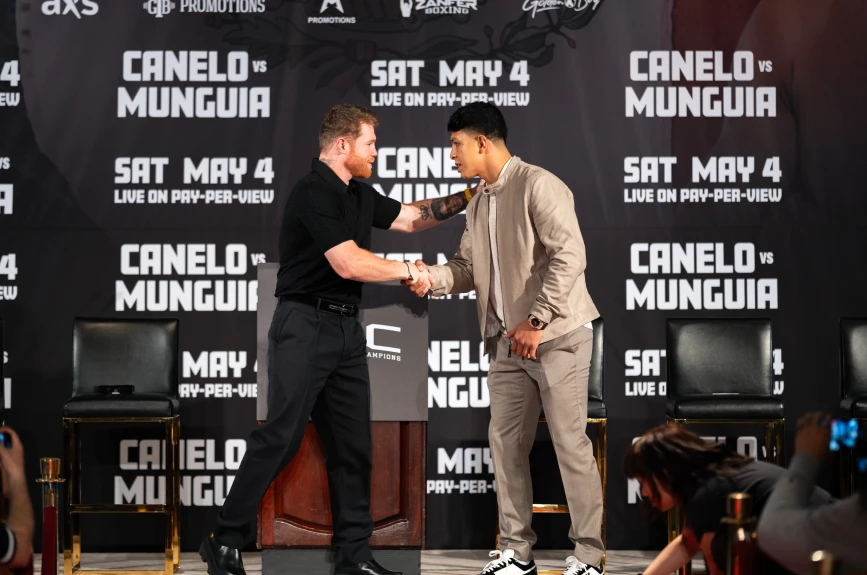Conferencia de prensa oficial Canelo Álvarez vs Jaime Munguía