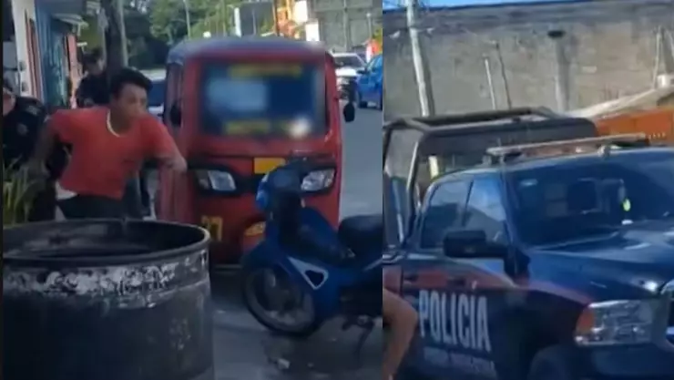 Entrega a su hijo por ladrón