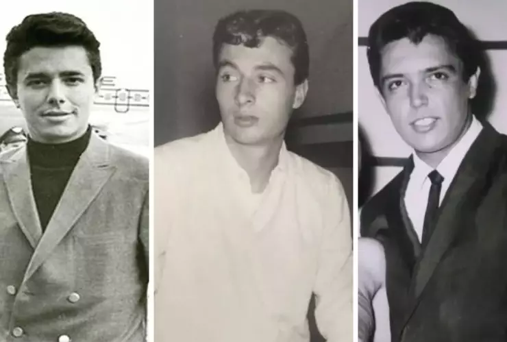 Enrique Guzmán, César Costa y Alberto Vázquez, los rocanroleros que triunfaron en el cine.