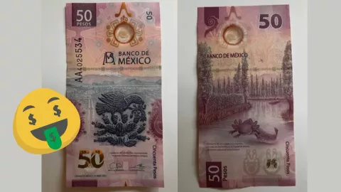 Hasta 460 mil pesos dan por este billete de 50 pesos