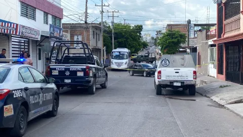 Choque en Obrero Campesino, Culiacán