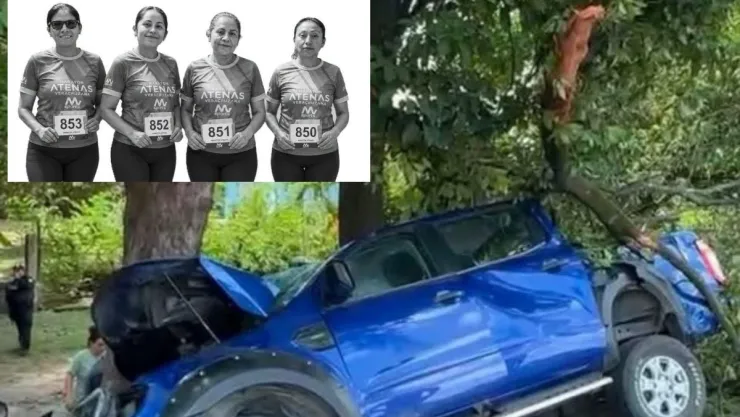 Accidente de atletas veracruzanos