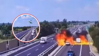 Se desploma avioneta en Italia mueren dos personas. .jpg