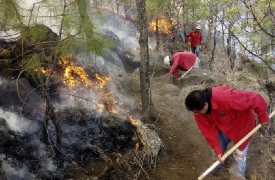 Incendio en Querétaro
