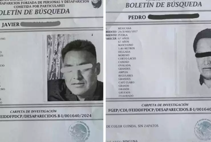 Hallan muertos padre e hijo levantados en Amozoc Puebla