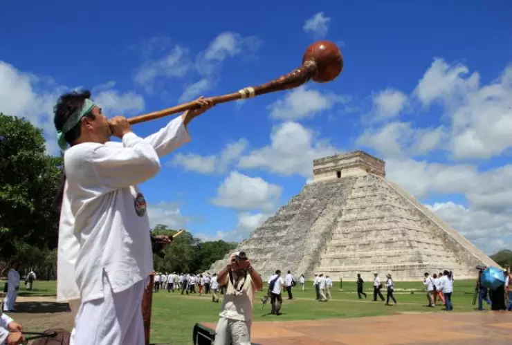 Pirámide en México