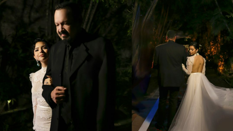 Pepe Aguilar en boda Angela Aguilar y Nodal