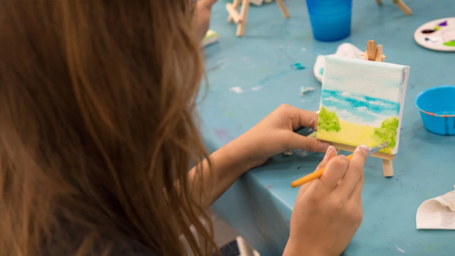 Actividad para infancias en el MAM