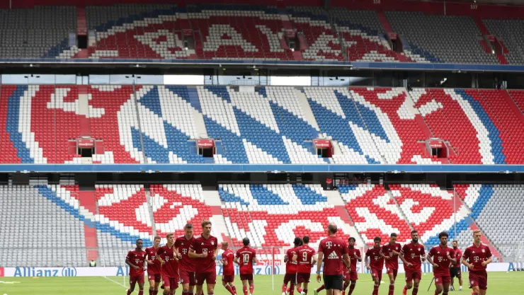 Bayern Múnich y el Borussia Mónchengladbach