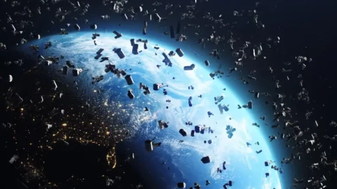 Alertan que aviones cada vez están más cerca de enfrentar accidentes por basura espacial