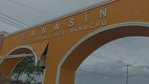 Reportan COLAPSO del arco de Kanasín; esto sucedió