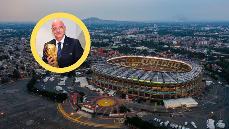 Infantino Mundial Estadio Azteca