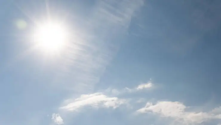 Clima soleado