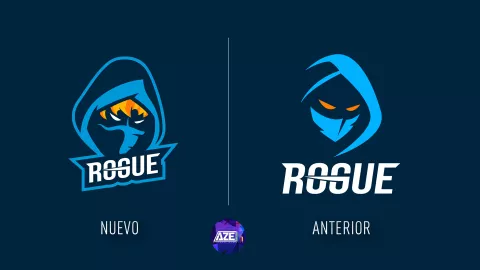 Nuevo logo de Rogue esports