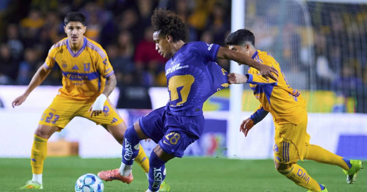 Tigres 0-1 Pumas: Keylor Navas y 10 m&aacute;s, Efra&iacute;n Ju&aacute;rez respira en el &lsquo;Volc&aacute;n&rsquo;