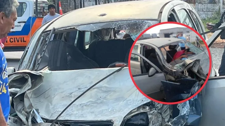 Accidente en carretera Cánticas