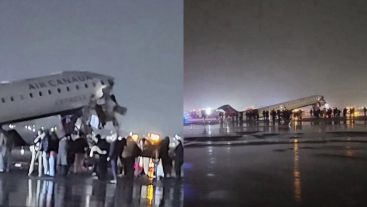 Emergencia en LaGuardia: choque de avión con vehículo de rescate paraliza aeropuerto