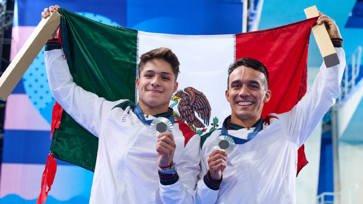 Celaya y Olvera clavados París 2024