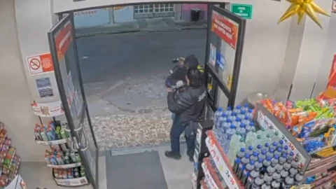 asalto policía cdmx