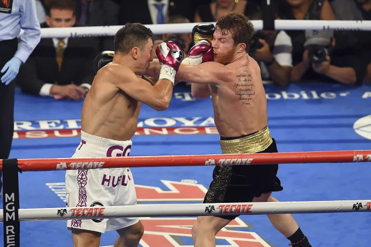 Canelo Golovkin box