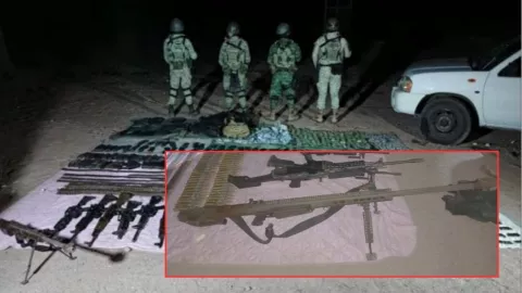 Sicarios de Sinaloa atacan a elementos del Ejército con fusil Barret calibre 50