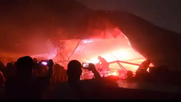 Samuel Garcia detalles colapso templete de MC en Nuevo León