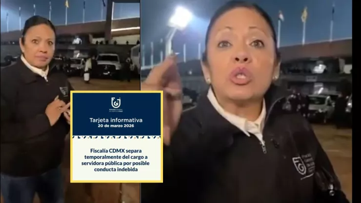 Funcionaria “Lady Pepitas” es retirada temporalmente por la Fiscalía CDMX tras escándalo en CU