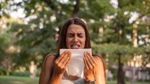 Así puedes identificar una alergia.