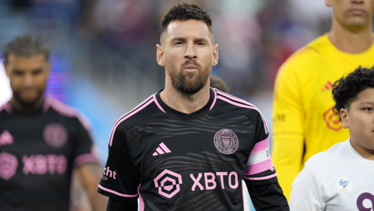 Lionel Messi con el Inter Miami