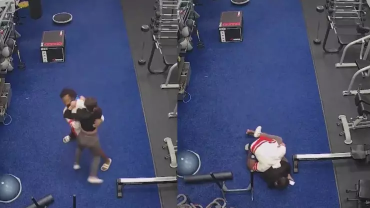 VIDEO Mujer peleó por su vida con sujeto que quiso abusar de ella