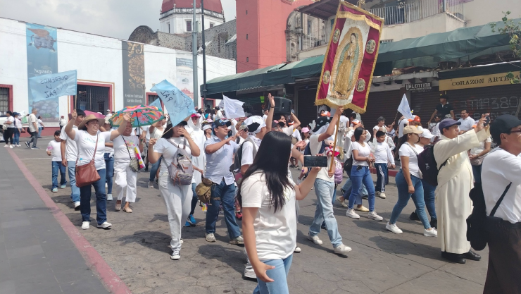 Marcha por la paz Cuernavaca