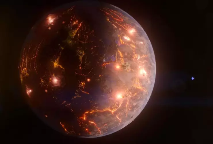 El planeta terrestre que podría estar cubierto de volcanes