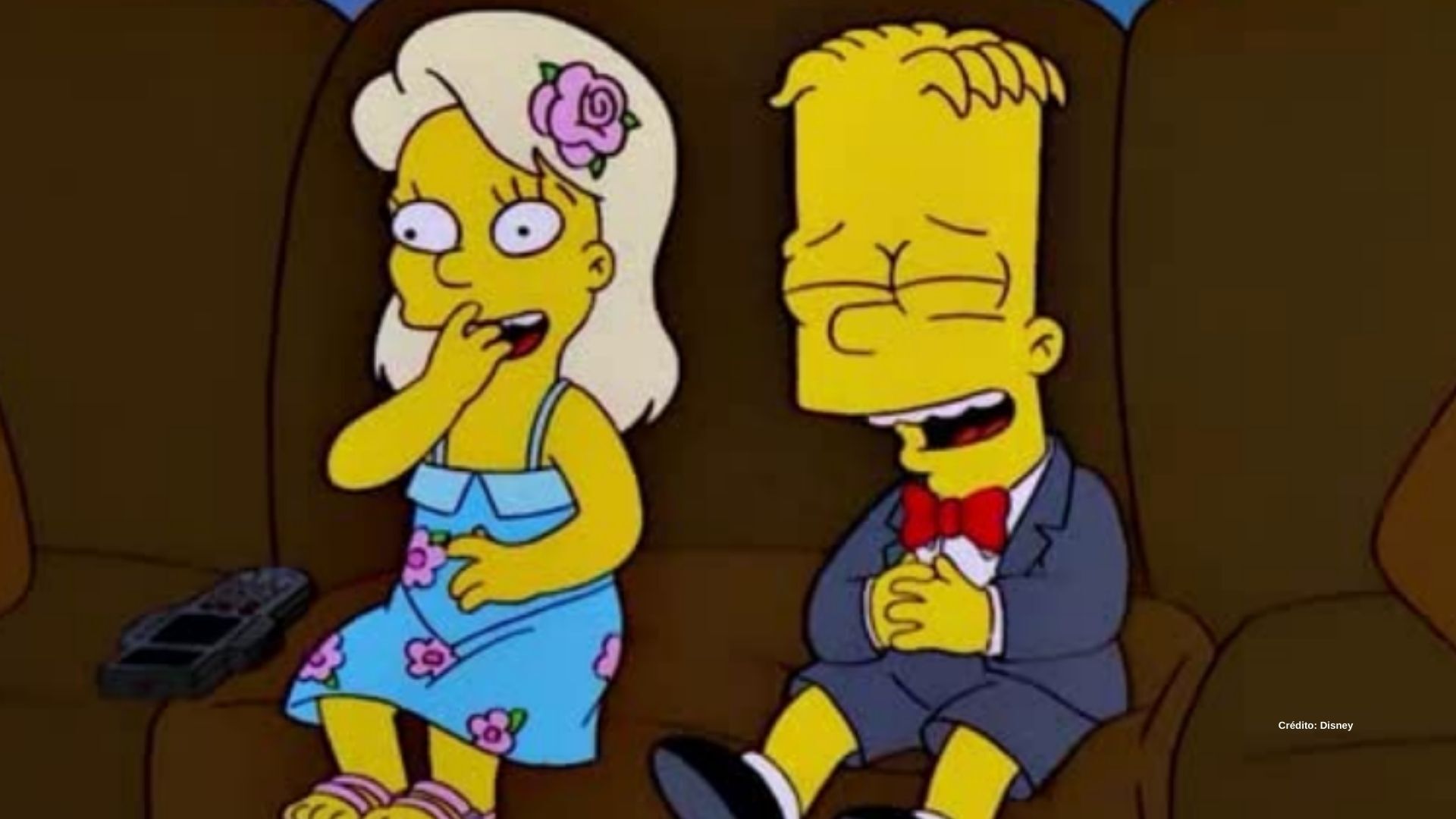 FOTOS Estos han sido todos los amores de Bart Simpson.