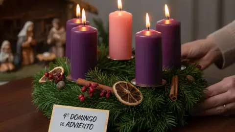Cuarto domingo de adviento hoy 21 de diciembre: Qué significa y 5 oraciones para este día