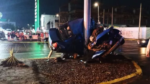 Accidente en Avenida Rafael Cuervo